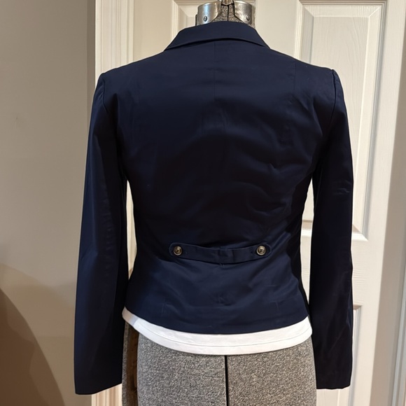 H&M Women’s Navy Blazer size S - Picture 2 of 4